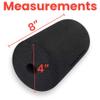 Treadlife Fitness Replacement Foam Roller Pad for Gyms and Leg Extension (Size: 8"x4"x1") - Qty: 1 view 2