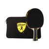 Killerspin Jet Black Ping Pong Paddle - Table Tennis Rackets for Beginner & Advanced Table Tennis Players - Flared Handle  Control with Comfort view 1
