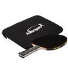 Killerspin Jet Black Ping Pong Paddle - Table Tennis Rackets for Beginner & Advanced Table Tennis Players - Flared Handle  Control with Comfort view 2