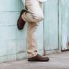 OLUKAI Moloa Men's Premium Leather Shoes, Easy Slip On & Off Design, Casual & Versatile Loafer, Drop-in Heel & Enhanced Traction, Dk Wood/Dk Java, 12 view 2