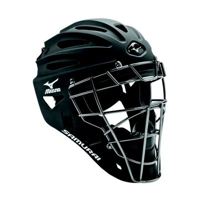 Mizuno G4 Samurai Catcher's Helmet, Black