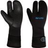 Bare 7MM 3-Finger Mitt | Designed for Scuba Diving in Colder Waters | 3 Finger Design Provides Extra Warmth by Keeping Fingers Closer Together | Velcro Strap ensures minimizes Water exhange | 2XS view 2