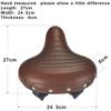 UPANBIKE Bike Saddle Super-Soft Comfortable Shock Absorption Widened Bicycle Seat Suspension Cushion(Brown) view 2