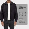 LONDON FOG Men's Auburn Zip-Front Golf Jacket (Regular & Big-Tall Sizes), Black, Large view 4