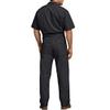Dickies Men's Short Sleeve Coverall, Black, Medium Regular view 2