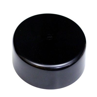 JSP Manufacturing Marine Dock Piling Cone Cap Boat Pylon Edge Post Head Cover Flat Pilling (Black, 7)