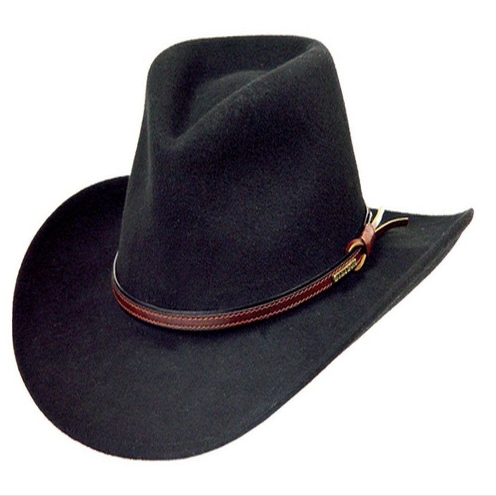 Stetson Bozeman Outdoor Hat, Color: Black, Size: S (TWBOZE-813007S0)