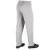 Champro MVP OB OpenBottom Loose-Fit Baseball Pant in Solid Color with Reinforced Double Knee, Grey, X-Large, BP4UA view 3