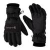 Carhartt Men's Waterproof Insulated Knit Cuff Glove, Black, Medium view 1