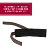 Weaver Equine 3-Way Brown Horse Hobble, Snug Felt Lined Nylon Hobble with Nickel Plated Hardware, Adjustable Horse Hobbles to Curb Pawing, Kicking view 3