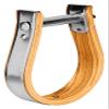 Weaver Wooden Oxbow Stirrups 5 Width 3 Neck view 1