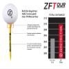 Zero Friction Tour 3-Prong Golf Tees (1-3/4 Inch, White, Pack of 20) view 4