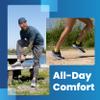 Balega Hidden Comfort Performance No Show Athletic Running Socks for Men and Women (1 Pair), Zest Lemon, Medium view 2