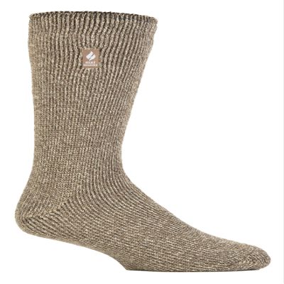 HEAT HOLDERS Thermal Socks, Men's Original, US Shoe Size 7-12, Stonewash.