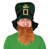 Beistle 30706 Plush Leprechaun Party Hat with Beard view 2