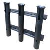Brocraft Tackle Rack Fishing Rod Holder 3-Rod -Black view 1