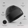 Helmet Liner Sweat Wicking Skull Cap Beanie. Ultimate Performance Moisture Wicking. Fits Under Helmets American Black view 2