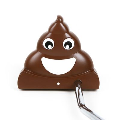 Intech #2 Poop Emoji Golf Putter for Men & Women, Right Handed 35"