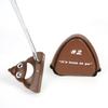 Intech #2 Poop Emoji Golf Putter for Men & Women, Right Handed 35" view 3
