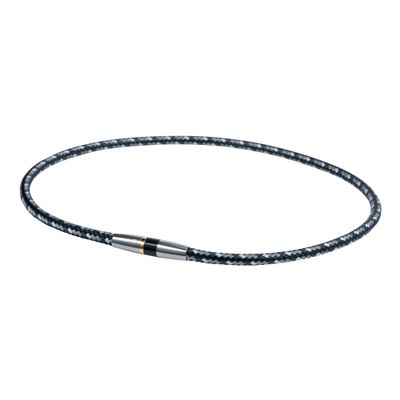 PHITEN X50 High End III Necklace, Black, 20"