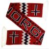 Norge Norway Soccer Knit Scarf view 1