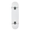 Moose Complete Skateboard Dipped White 7.0" Silver/White Assembled view 1