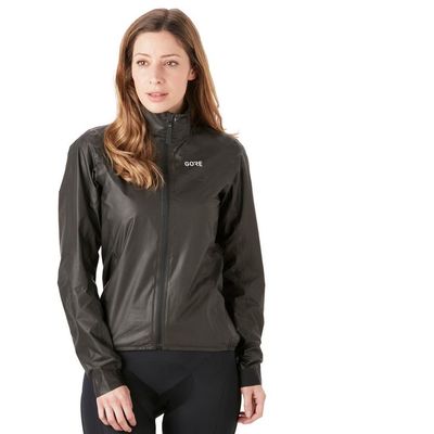 GORE Wear C7 Ladies Racing Bike Jacket GORE-TEX SHAKEDRY, S, Black