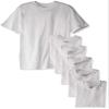 Hanes Ultimate Men's 5-Pack Tagless ComfortSoft Crewneck T-Shirt, White, Large view 3