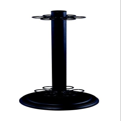 Z-Lite CSMB Cue Stand Billiard Cue Stand, Metal Frame, Matte Black Finish