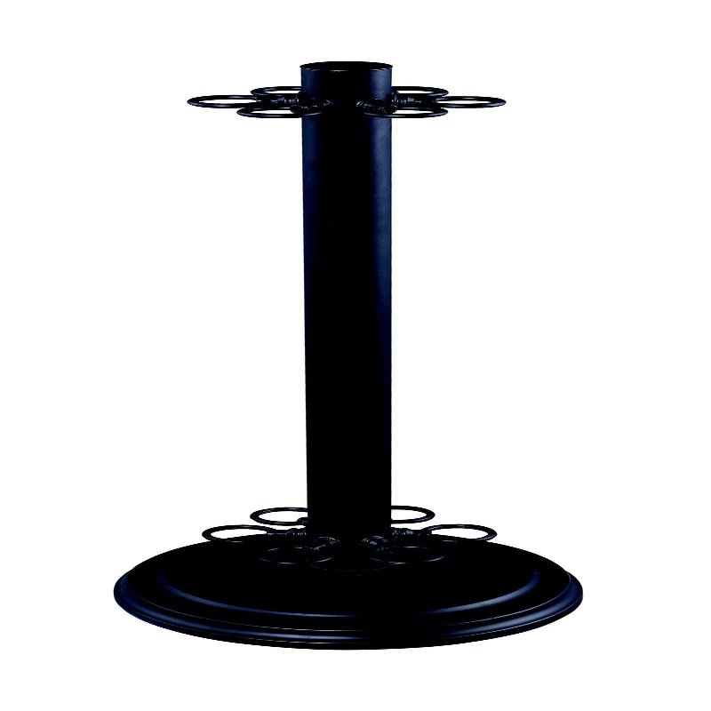Z-Lite CSMB Cue Stand Billiard Cue Stand, Metal Frame, Matte Black Finish