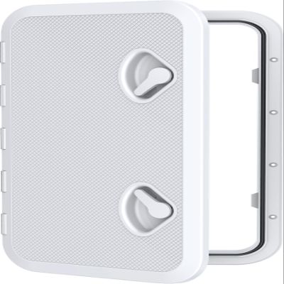 Seaflo Marine Boat Deck Access Hatch & Lid 23.9" x 13.9", White, 606mm x 353mm