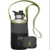 ChicoBag rePETe Water Bottle Sling | Recycled Water Bottle Carrier with Strap | Eco Friendly | Limestone view 1
