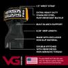 Versa Gripps Pro, Made in USA, Wrist Straps for Weightlifting Alternative, Best Training Accessory, M/L, Camo view 2