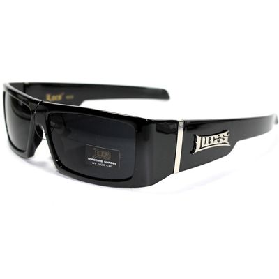 LC25 S1 LOCS Hardcore Shades Dark Men's Sunglasses with Protective Soft Pouch