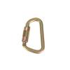 3M DBI-SALA Saflok Self-LockingSelf-Closing Carabiner With 1116" Gate Opening,Gold view 3