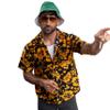Costume Agent Fear and Loathing in Las Vegas Hunter S. Thompson Costume Yellow Sunglasses - Classic Large Metal Frame Sun Glasses for Adult view 4