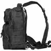 REEBOW GEAR Tactical Sling Pack for Men Military Single Shoulder Backpack Outdoor EDC Range Bag (Style 01-Black) view 3