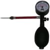 Tandem Sport Pocket Pump With Pressure Gauge - Ball Pump with Hose & Air Release Valve - Travel Size Ball Pump for Volleyballs, Basketballs & Footballs - Easy, One Hand Operation - Black view 1
