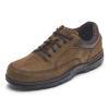 Rockport Men's Eureka Walking Shoe, Chocolate Nubuck, 10.5 Wide view 1