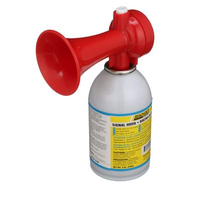 Seachoice Signal Horn Kit w/Trumpet, 8 Oz., Produces 120 Decibels at Over 3 Ft.