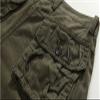 Crazy Men's Casual Outdoor Relaxed Cotton Army Cargo Shorts Pants-coffee-26 view 3