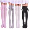 Toptim 4 Pairs Girl's Knee High Socks Over Calf Kids Overknee Stockings 2-8T view 1