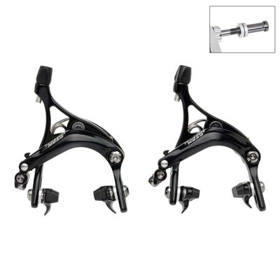 Tektro R539 D-Pivot Road Brake Caliper Pair - Black