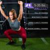 Serious Steel Fitness 41" Assisted Pull-up Band Sets, Stretching, Powerlifting, and Resistance Training (Orange, Purple, Red) view 3