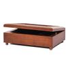 Cottage Garden Granddaughter Such a Gift Woodgrain Inlay Jewelry Music Box Plays Light Up My Life view 4