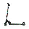 Jetson Scooters - Jupiter Kick Scooter (Black) - Collapsible Portable Kids Push Scooter - Lightweight Folding Design with High Visibility RGB Light Up LEDs on Stem, Wheels, and Deck view 1