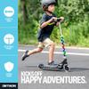 Jetson Scooters - Jupiter Kick Scooter (Black) - Collapsible Portable Kids Push Scooter - Lightweight Folding Design with High Visibility RGB Light Up LEDs on Stem, Wheels, and Deck view 3