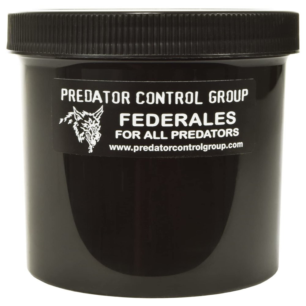 Predator Control Group FEDERALES Coyote, Fox and Bobcat Bait