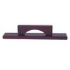 Hathaway Shuffleboard Table Brush  Hardwood Handle with Soft Felt Base  Quick and Easy Excess Wax Removal Tool  Essential Shuffleboard Accessories for Playfield Maintenance  Dark Cherry Finish view 1