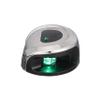 Attwood NV2012SSG-7 LightArmor 2-Mile Navigation Deck Mount Sidelight, Green LED Lighting, Round Stainless Housing view 3